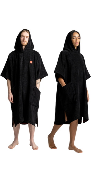 2026 Red Paddle Co Poncho Towel Changing Robe 002-009-006 - Stealth Black
